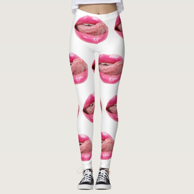 Female lips leggings (Front)