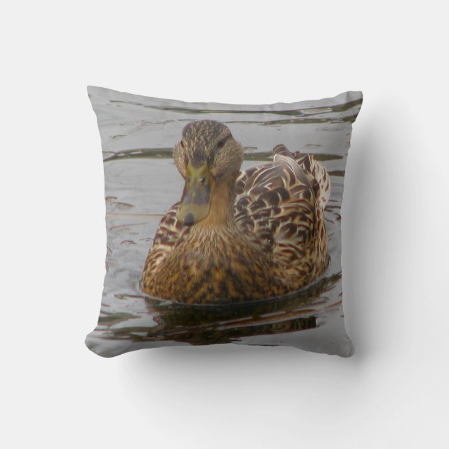 Female Mallard Cushion (Front)