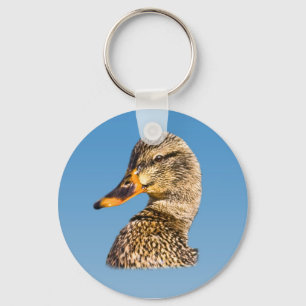 Female Mallard Duck Keychain