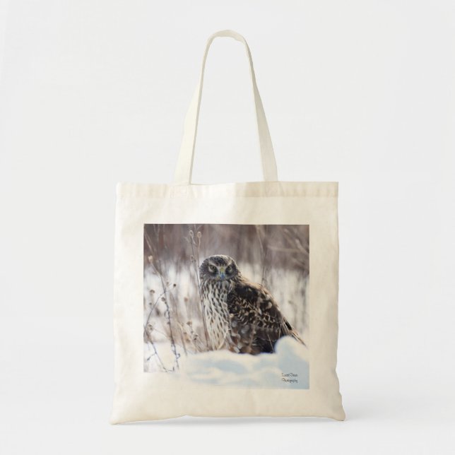 Female Northern Harrier Tote Bag (Front)