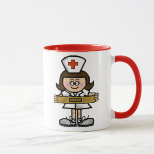 Female Nurse Mug Customise It!