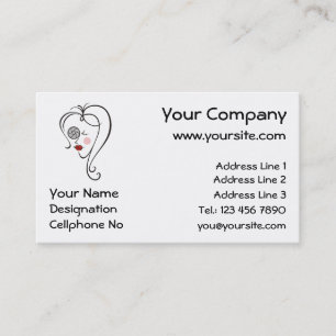 Female Photographer Business Card