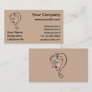 Female Photographer Business Card