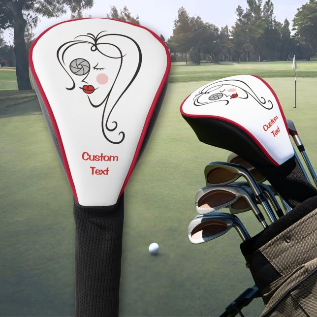 Female Photographer Golf Head Cover (Creator Uploaded)
