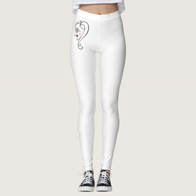 Female Photographer Leggings (Front)