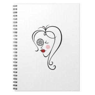 Female Photographer Notebook