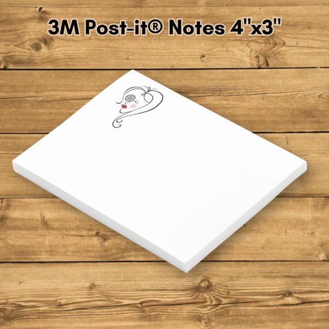 Female Photographer Post-it Notes (Creator Uploaded)