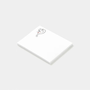 Female Photographer Post-it Notes