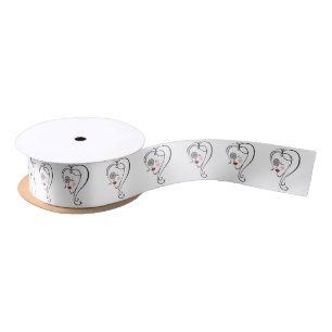 Female Photographer Satin Ribbon