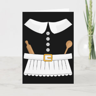 Female Pilgrim Costume For Thanksgiving Matching C Card