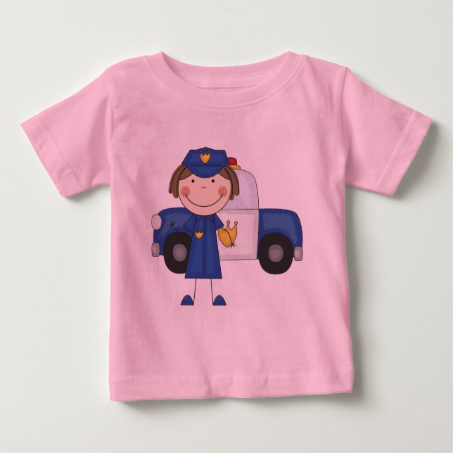 Female Police Officer Tshirts and Gifts (Front)