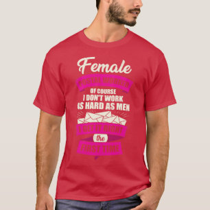 Female Postal Worker Postwoman Girl Gift  T-Shirt