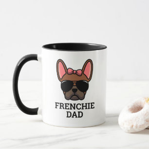 Female Red Fawn French Bulldog Frenchie Dog Dad Mug