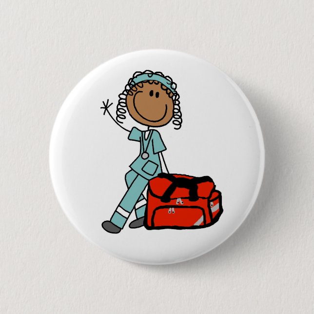 Female Respiratory Therapist Button (Front)