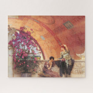 Female Rivals (by Sir Lawrence Alma-Tadema) Jigsaw Puzzle