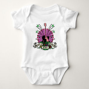 Female Rock n Roll Baby Bodysuit