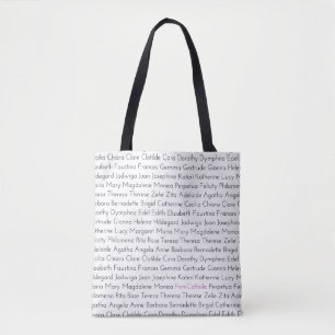 Female Saints Tote Bag