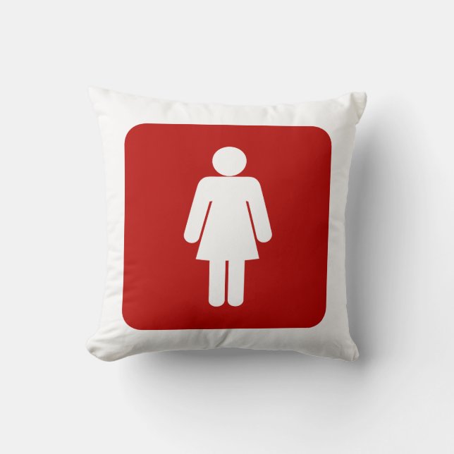 Female Sign Cushion (Front)