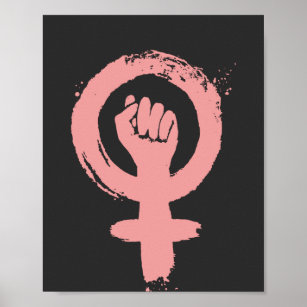 Female Sign Feminist Fist Social Justice