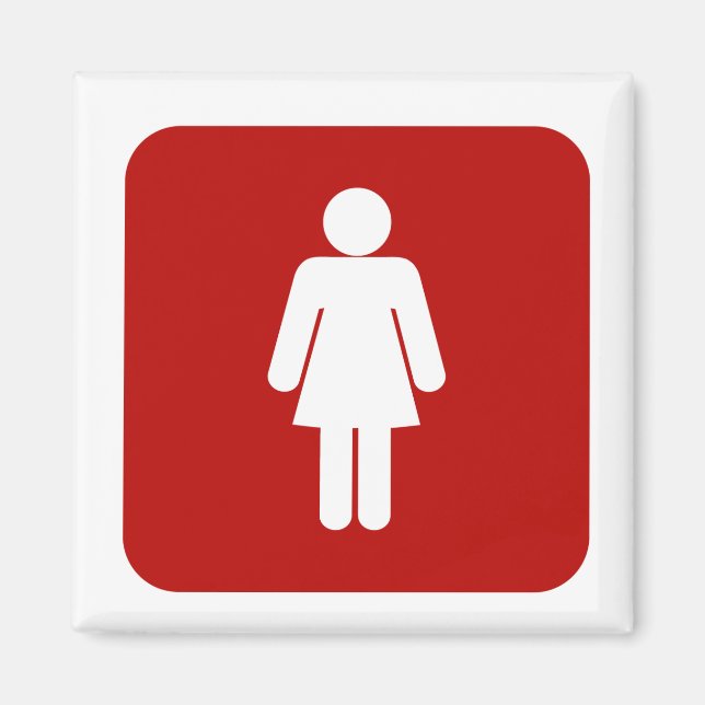 Female Sign Magnet (Front)