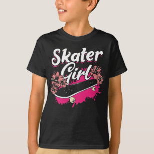 Female Skateboard Love Skater Girl T-Shirt