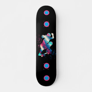 Female Skateboarder Skateboard