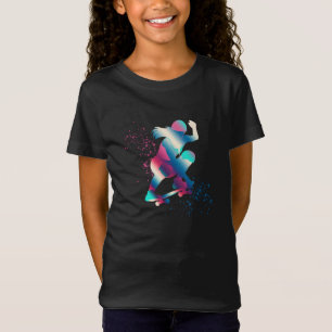 Female Skateboarder T-Shirt