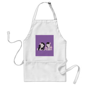 Female Skeleton Couple Standard Apron