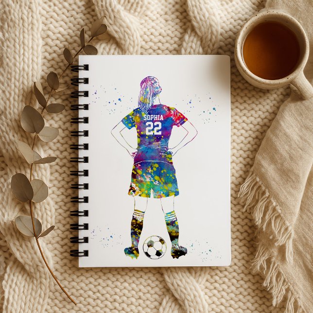 Female Soccer Player  Notebook (Creator Uploaded)