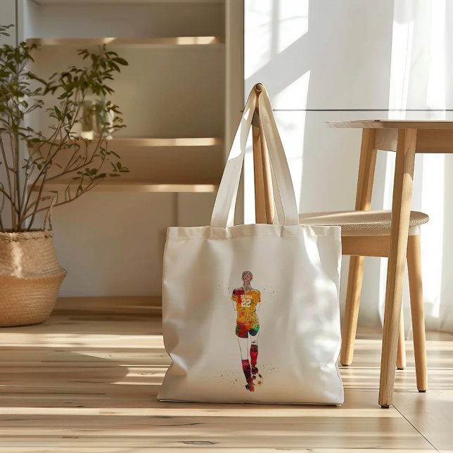 Female Soccer Player  Tote Bag (Creator Uploaded)