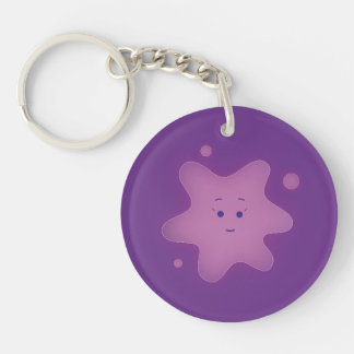 Female soul character key ring