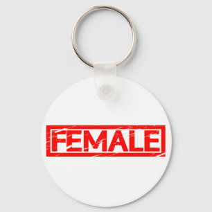 Female Stamp Key Ring