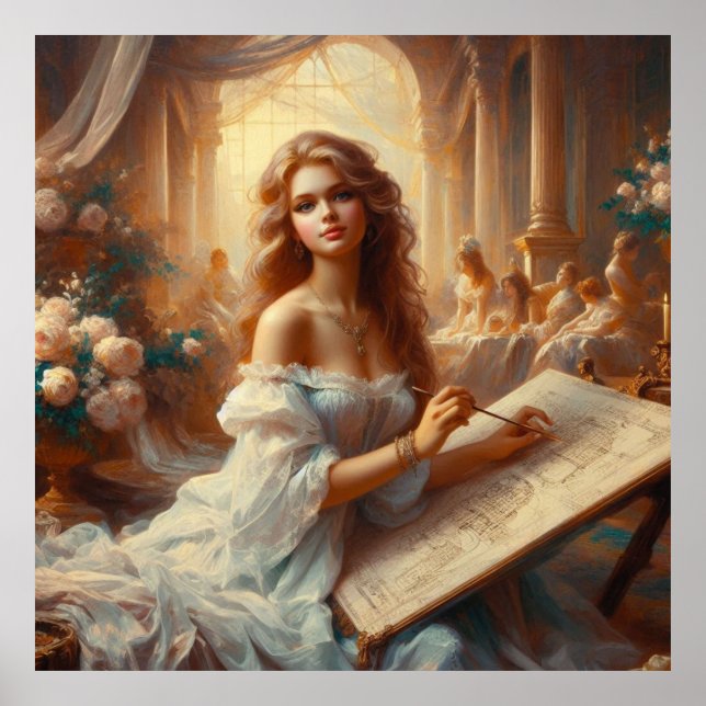 Female Student Poster (Front)