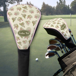 Female Summer Hats Yellow Golf Head Cover