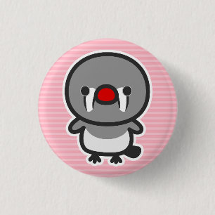 female Sunda zebra finch 3 Cm Round Badge