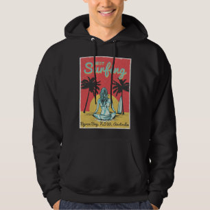 Female Surfer Byron Bay New South Wales Australia Hoodie