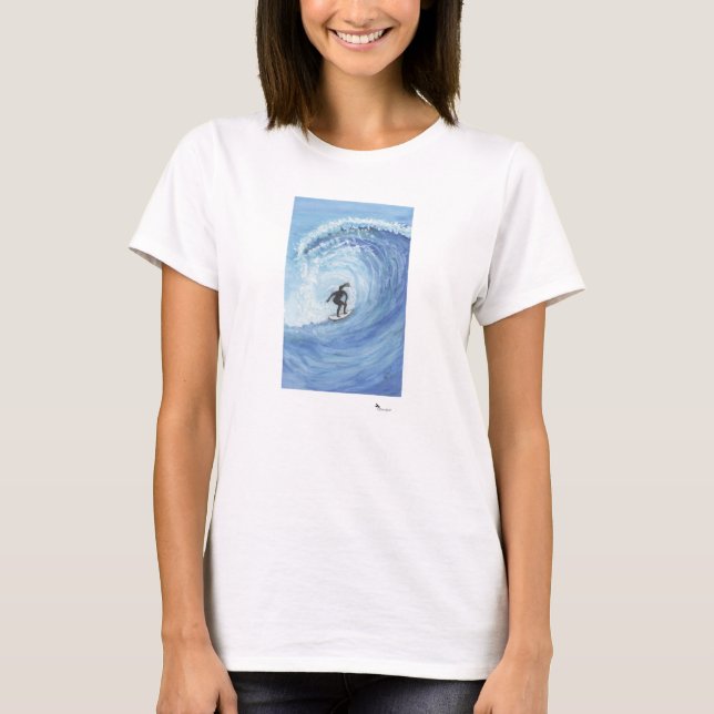 Female Surfer Tee Shirt (Front)
