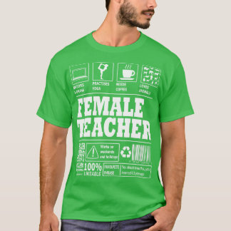 Female Teacher T-Shirt