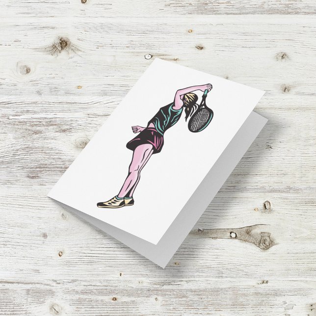 Female Tennis Player Card (Creator Uploaded)