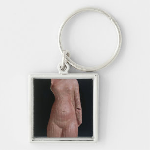 Female torso, probably Queen Nefertiti Key Ring