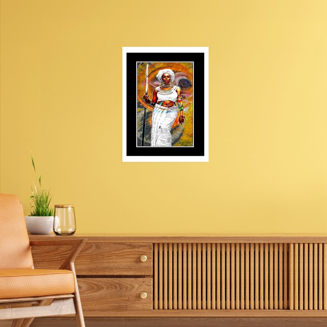 Female Warrior Poster (Creator Uploaded)