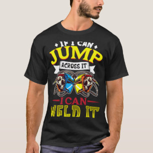 Female Welder Welding Mechanic Forge Metalwork T-Shirt