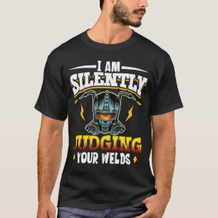 Female Welder   Welding Mechanic Forge Metalwork   T-Shirt
