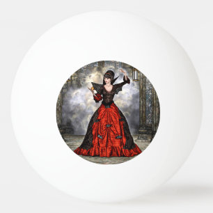 Female Wizard Ping Pong Ball