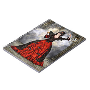 Female Wizard Spiral Notebook