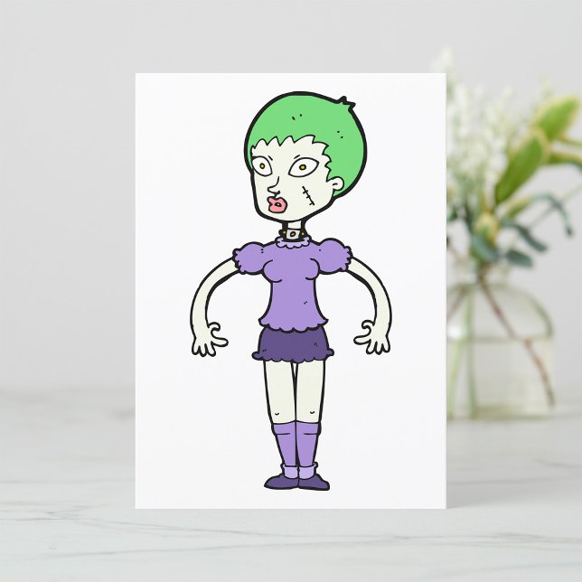 Female Zombie Invitations (Creator Uploaded)
