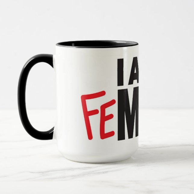 FeMANist Man Mug (Left)