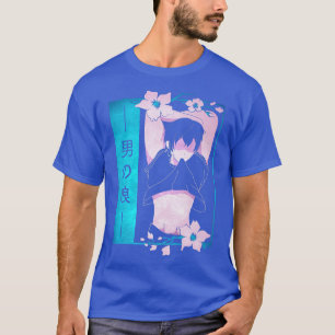 Femboy Anime Boy Japanese Pastel Goth Aesthetic Sa T-Shirt