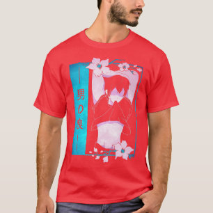 Femboy Anime Boy Japanese Pastel Goth Aesthetic Sa T-Shirt