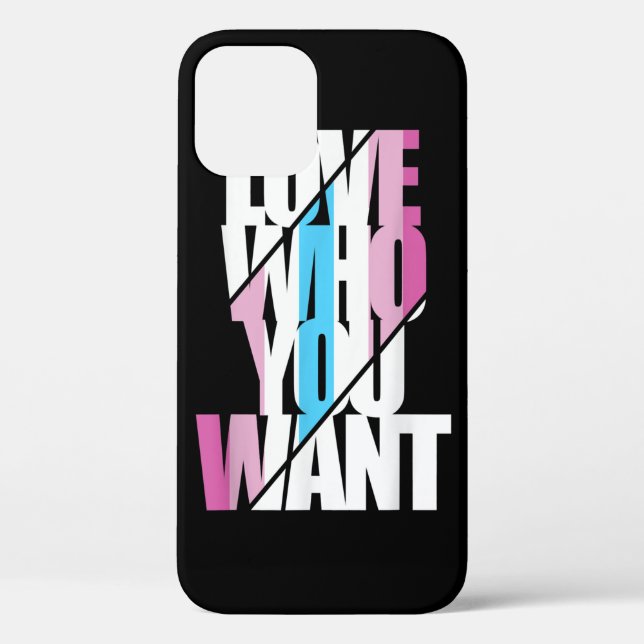Femboy Love Who You Want T-Shirt Case-Mate iPhone Case (Back)